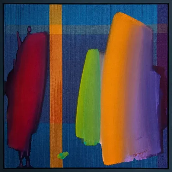 Spectrum on Blue Ground