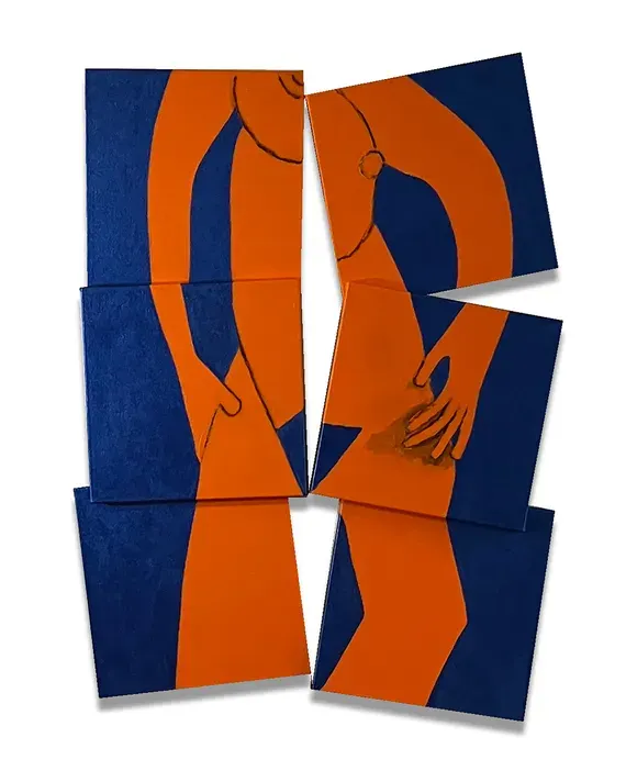 Miss Orange & Blue