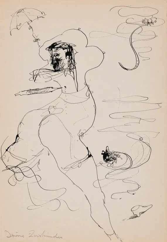 Ohne Titel (Surrealistische Zeichnung) (Untitled (Surrealist Drawing))
