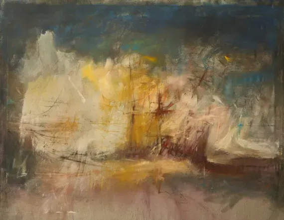 Ships in a Breeze, Part II, after Turner