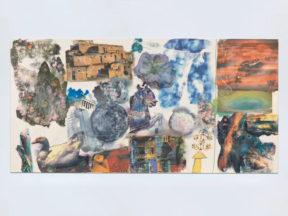 ROBERT RAUSCHENBERG, Interscape Mirage