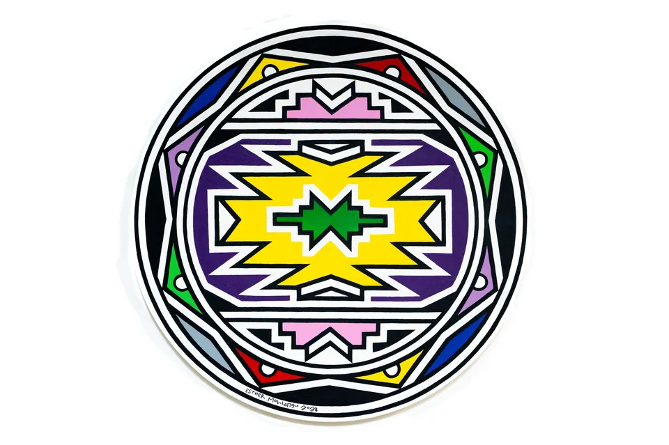 Dr. Esther Mahlangu, Ndebele Abstract