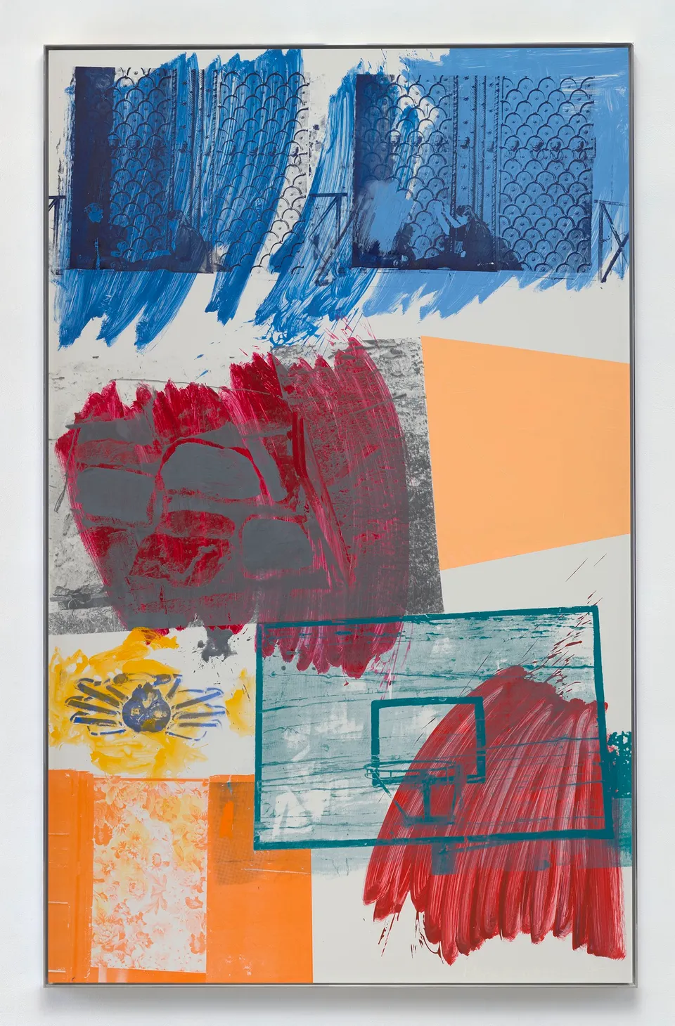 ROBERT RAUSCHENBERG, Rambling (Urban Bourbon)