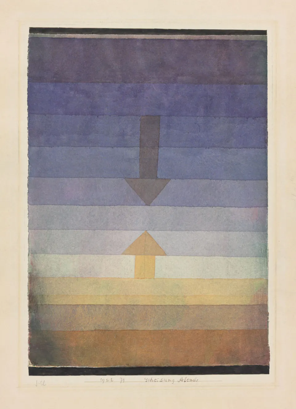 Paul Klee, Separation in the Evening