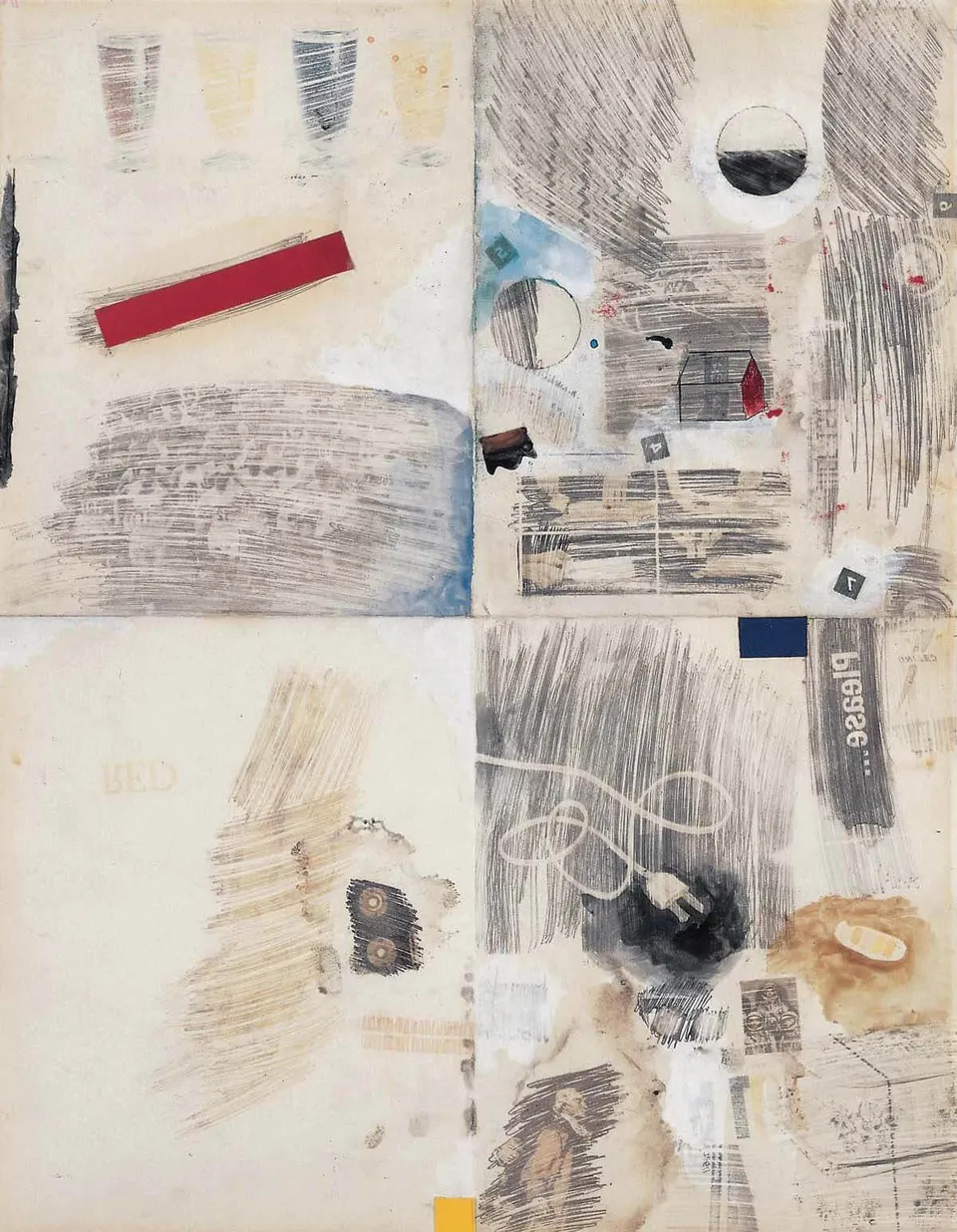 ROBERT RAUSCHENBERG, Untitled