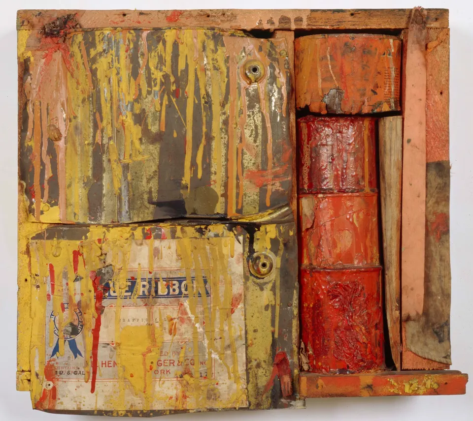 ROBERT RAUSCHENBERG, Paint Cans