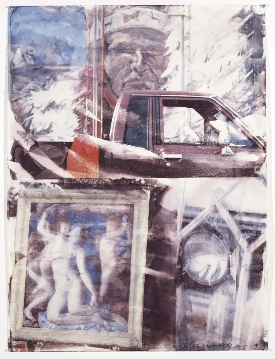 ROBERT RAUSCHENBERG, Lips (Anagram)