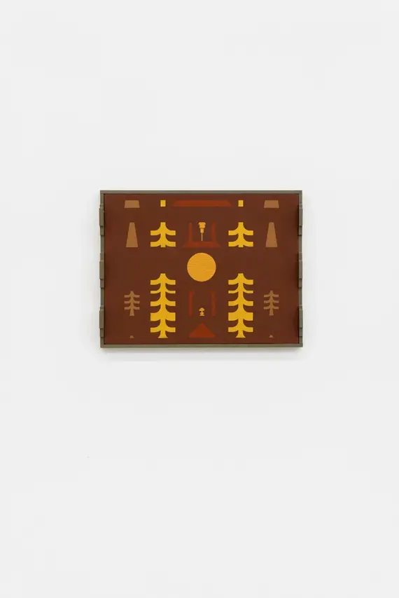 Raul Diaz Reyes, Living In The Woods (Burnt Sienna)