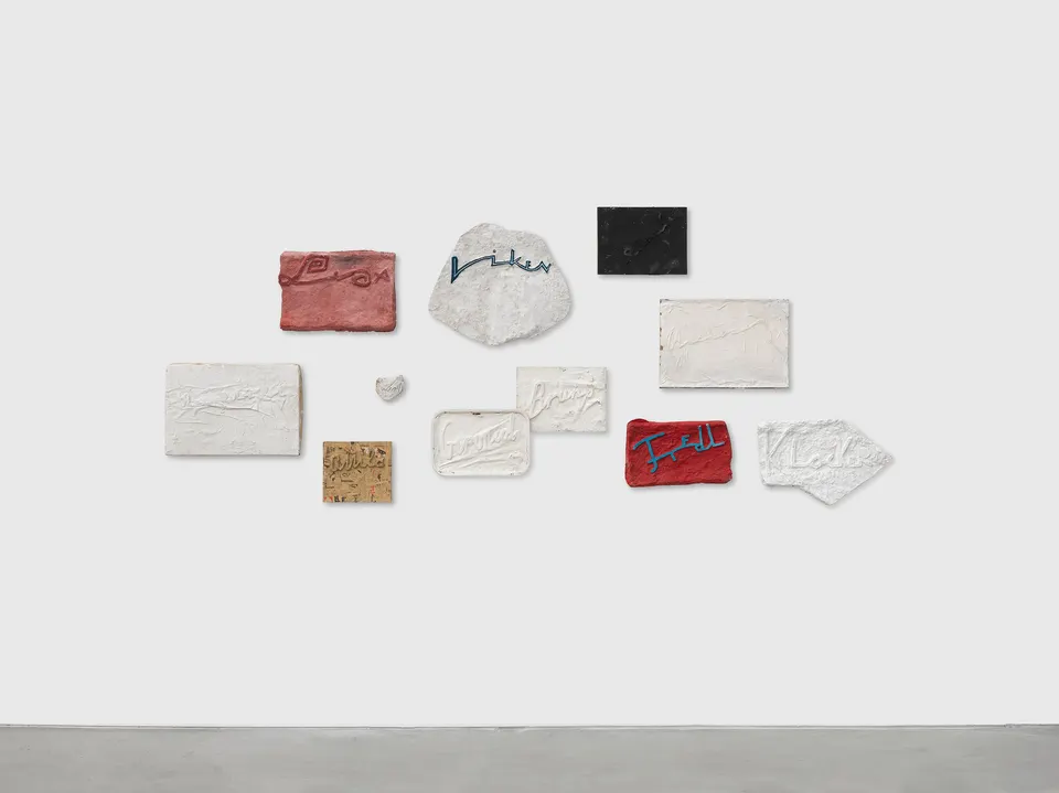 Franz West, Namensbilder