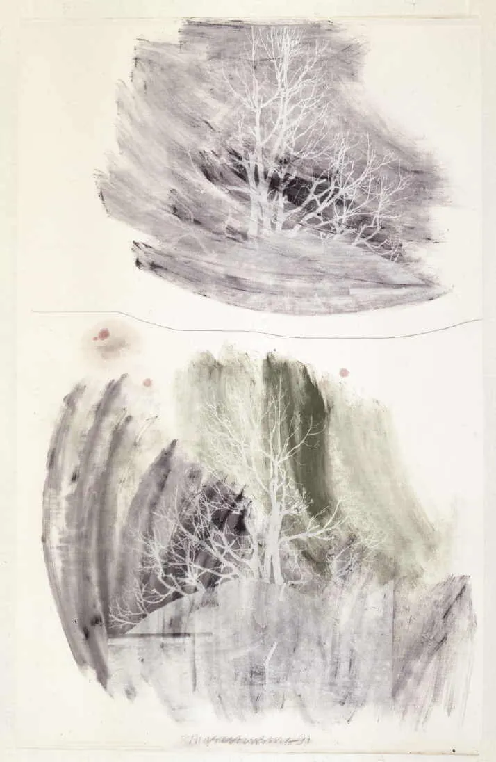 ROBERT RAUSCHENBERG, Tree Some