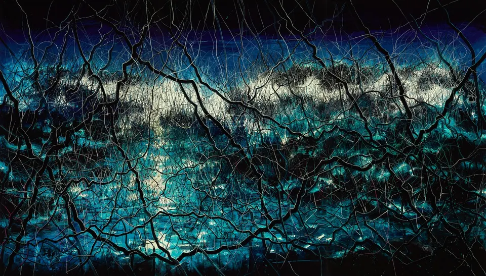 Zeng Fanzhi, Blue