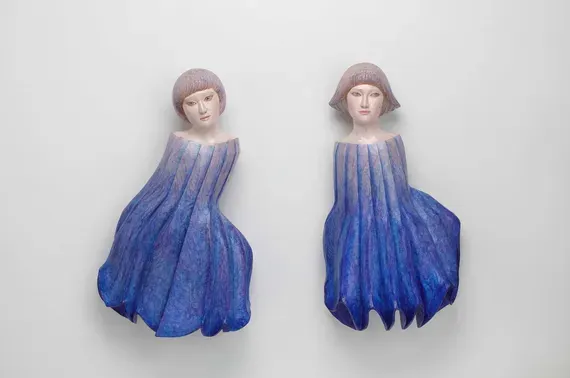 TANADA Koji, (Left) about the soul 7 (Right) about the soul 8