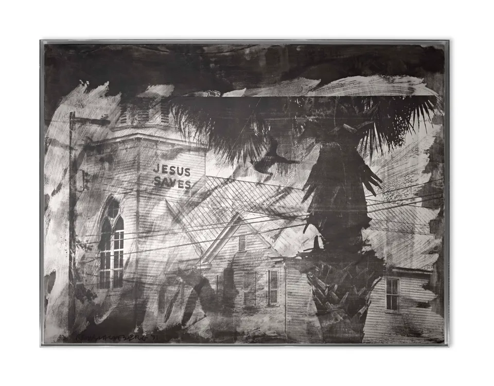 ROBERT RAUSCHENBERG, Palm Sunday (Night Shade)