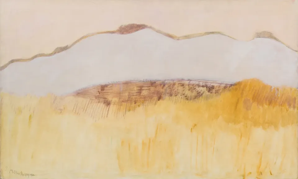 Milton Avery, Yellow Grasses, Gray Dune
