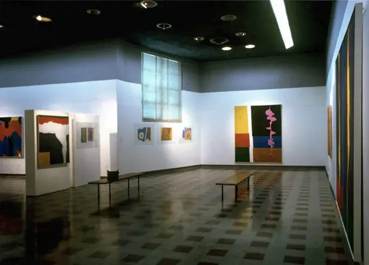 Herman Cherry, University of Lexington Kentucky, Installation View