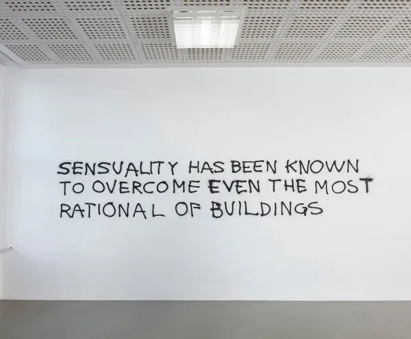 Monica Bonvicini, Sensuality has been known