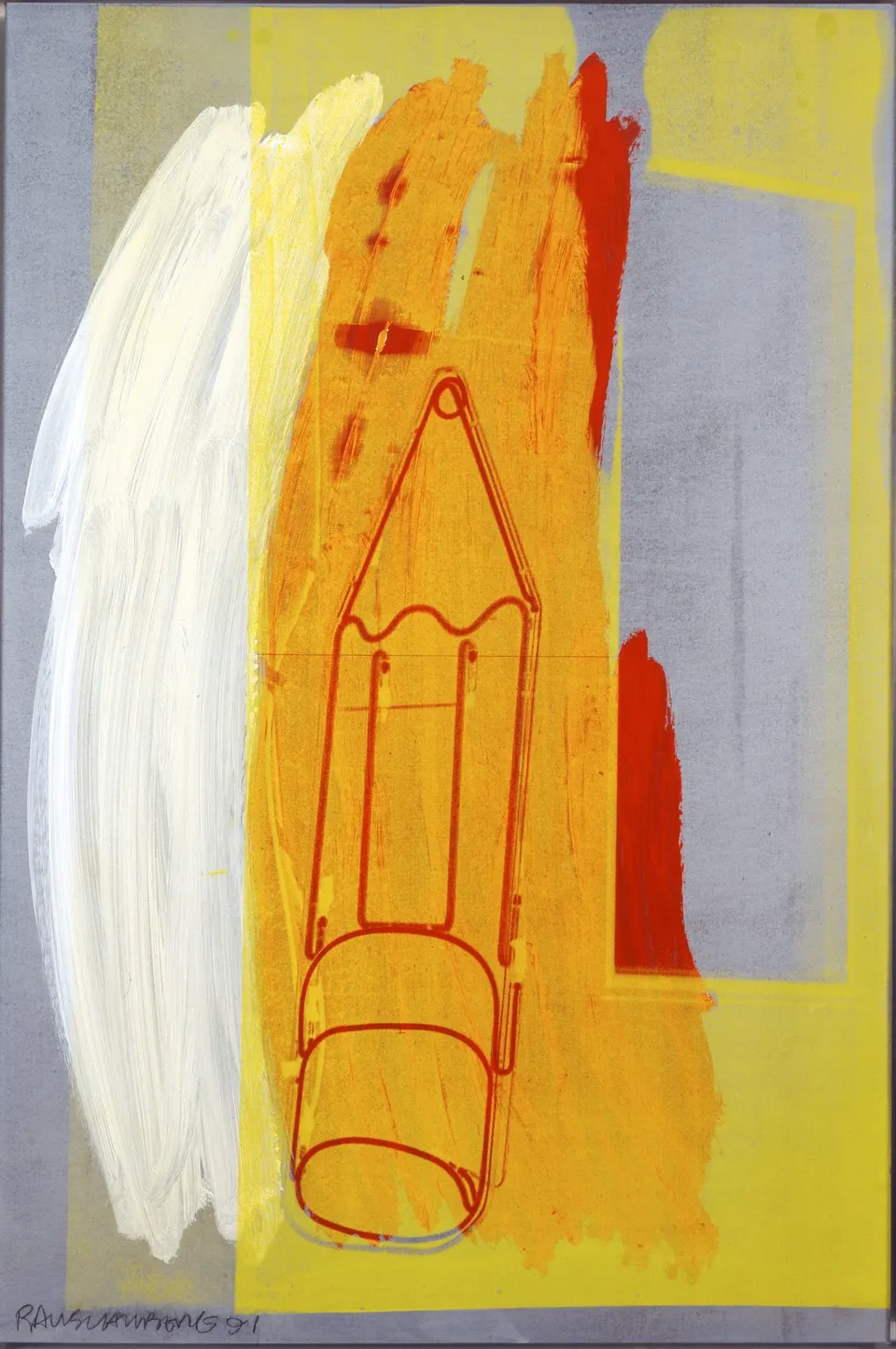 ROBERT RAUSCHENBERG, Lead Missile (Galvanic Suite)