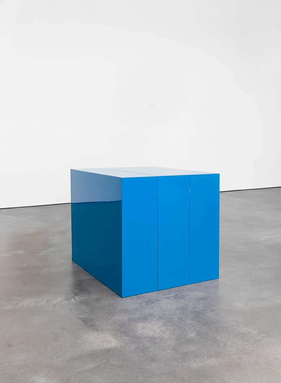 John McCracken, Blue Block in Three Parts