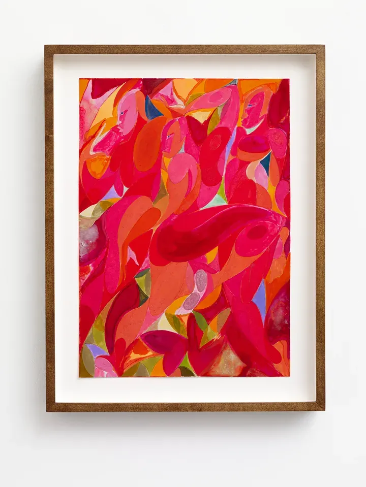 Tunji Adeniyi-Jones, Three Red Figures Rising