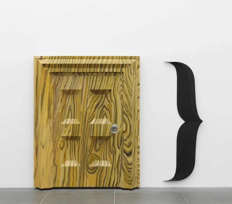 Richard Artschwager, Door }