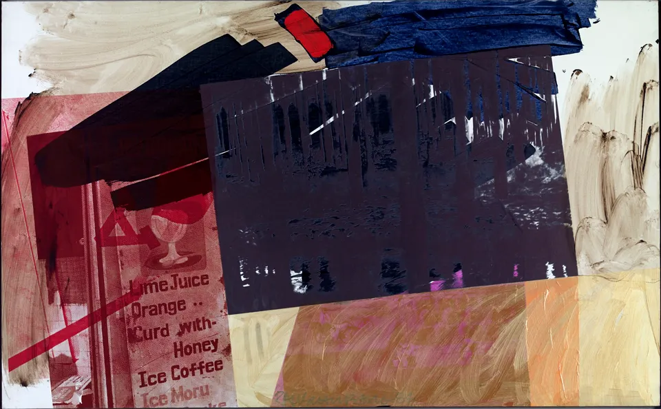 ROBERT RAUSCHENBERG, Tarnish (Salvage)