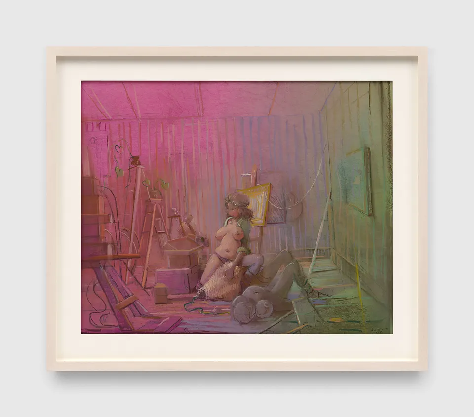 Lisa Yuskavage, Iridescent Studio