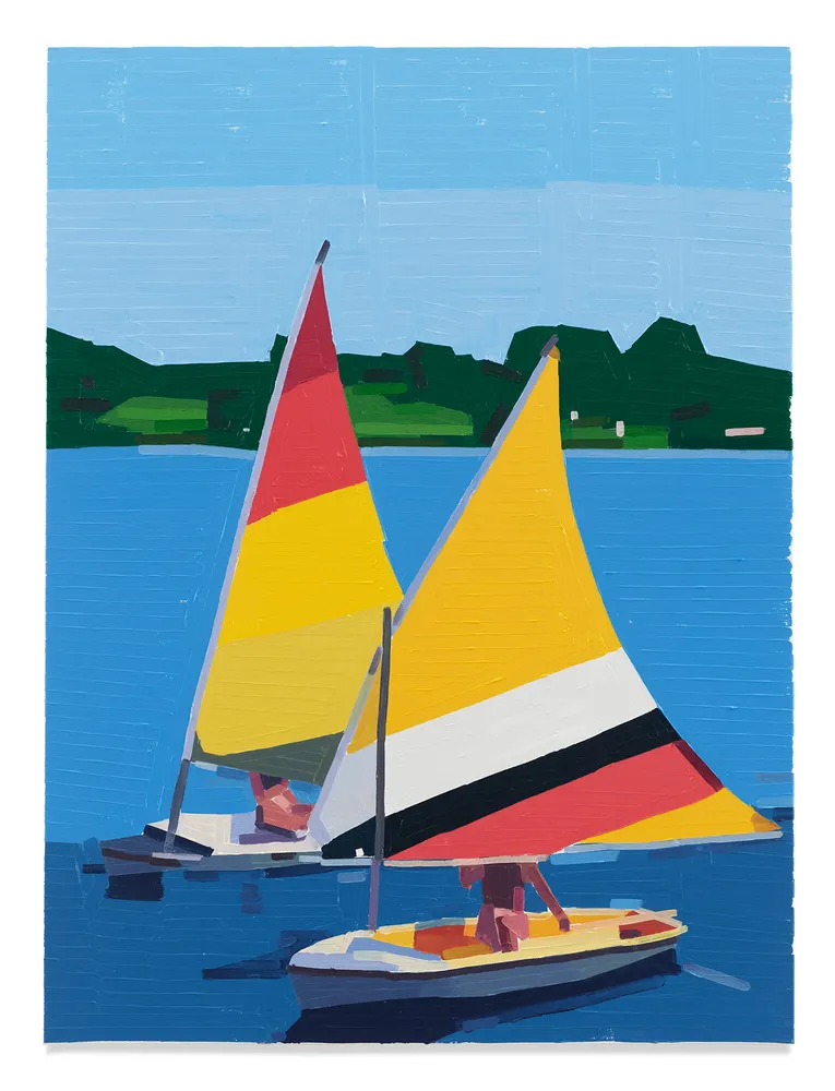 Guy Yanai, Two Women in the Lake