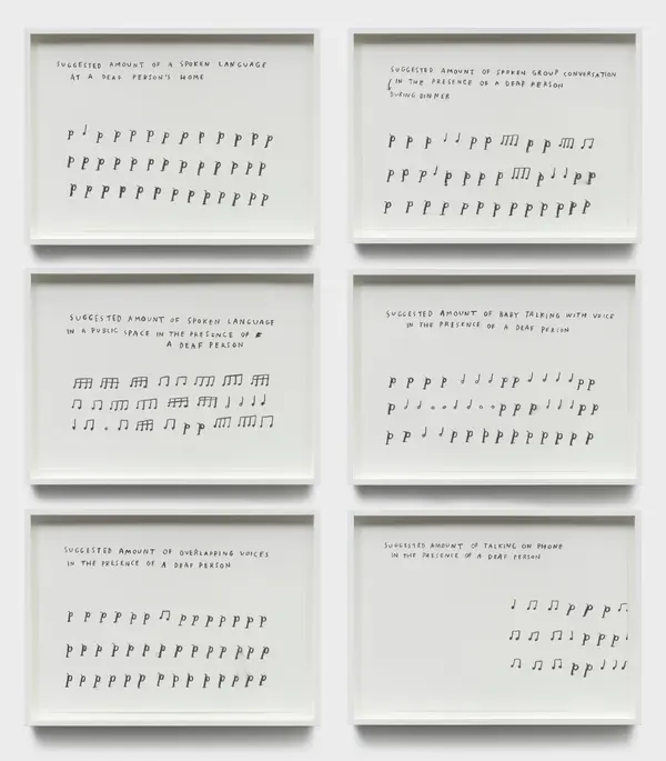 Christine Sun Kim, When a Deaf Person is Around