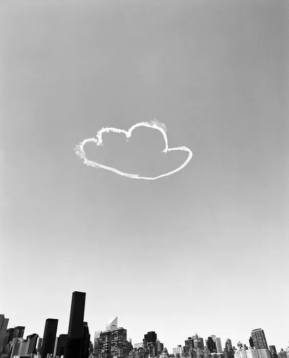 Vik Muniz, cloud manhattan