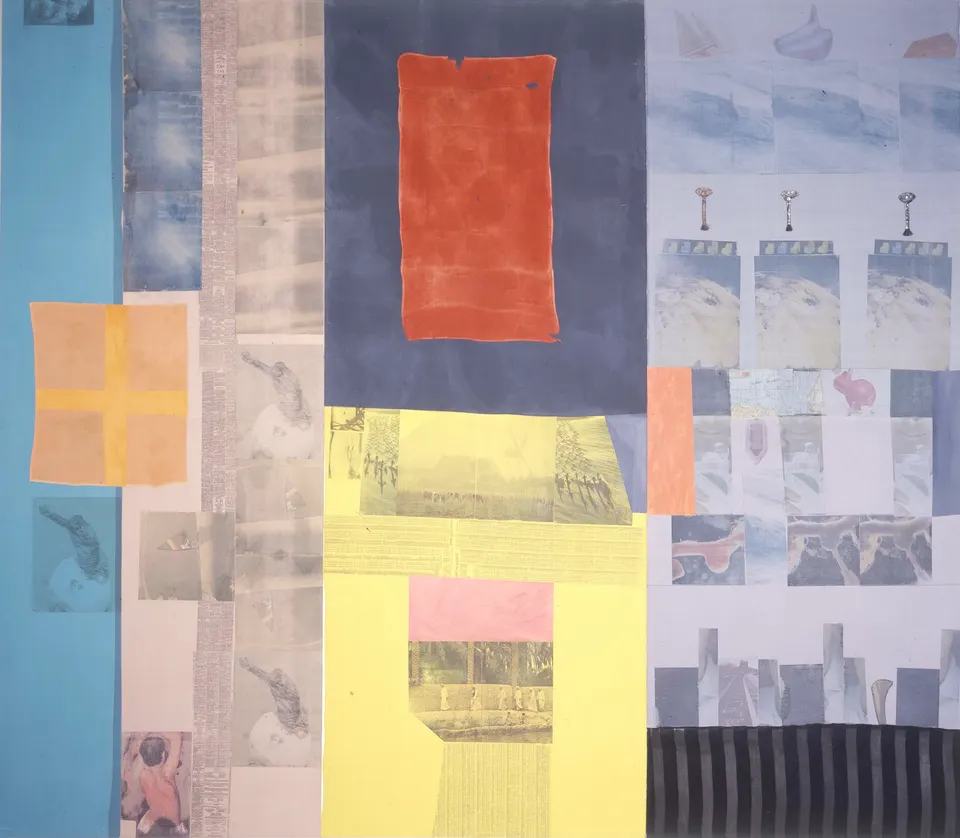 ROBERT RAUSCHENBERG, Global Loft (Spread)