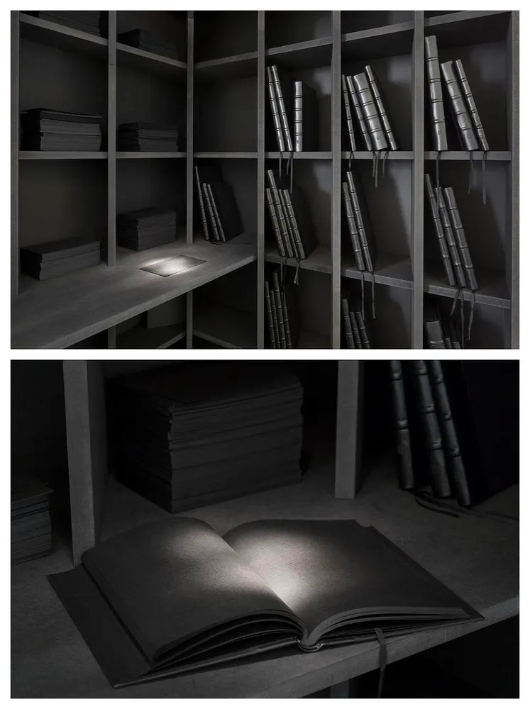 Iñaki Bonillas, the encyclopedia of the dead: blas cubas library
