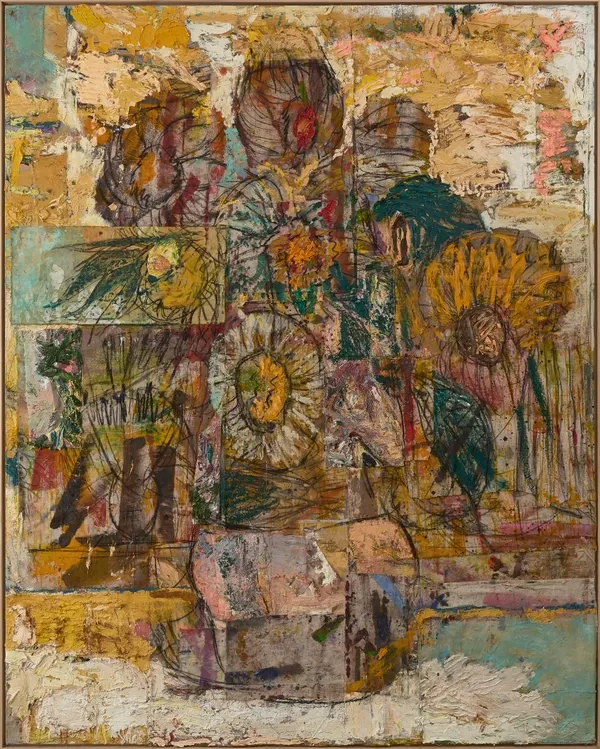 Daniel Crews-Chubb, Flowers (After van Gogh)