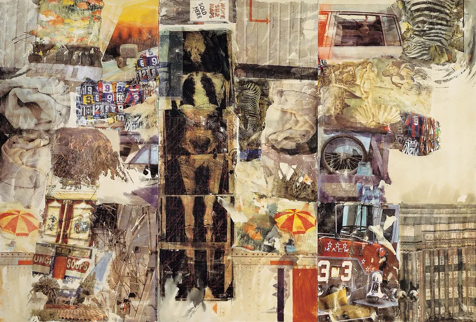 ROBERT RAUSCHENBERG, Mirthday Man [Anagram (A Pun)]