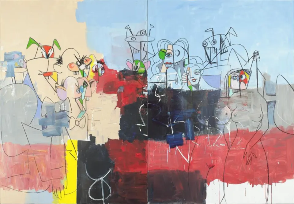 George Condo, Downtown New York