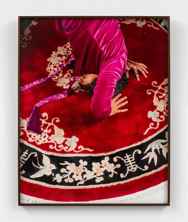 Farah Al Qasimi, Self-Portrait in Red