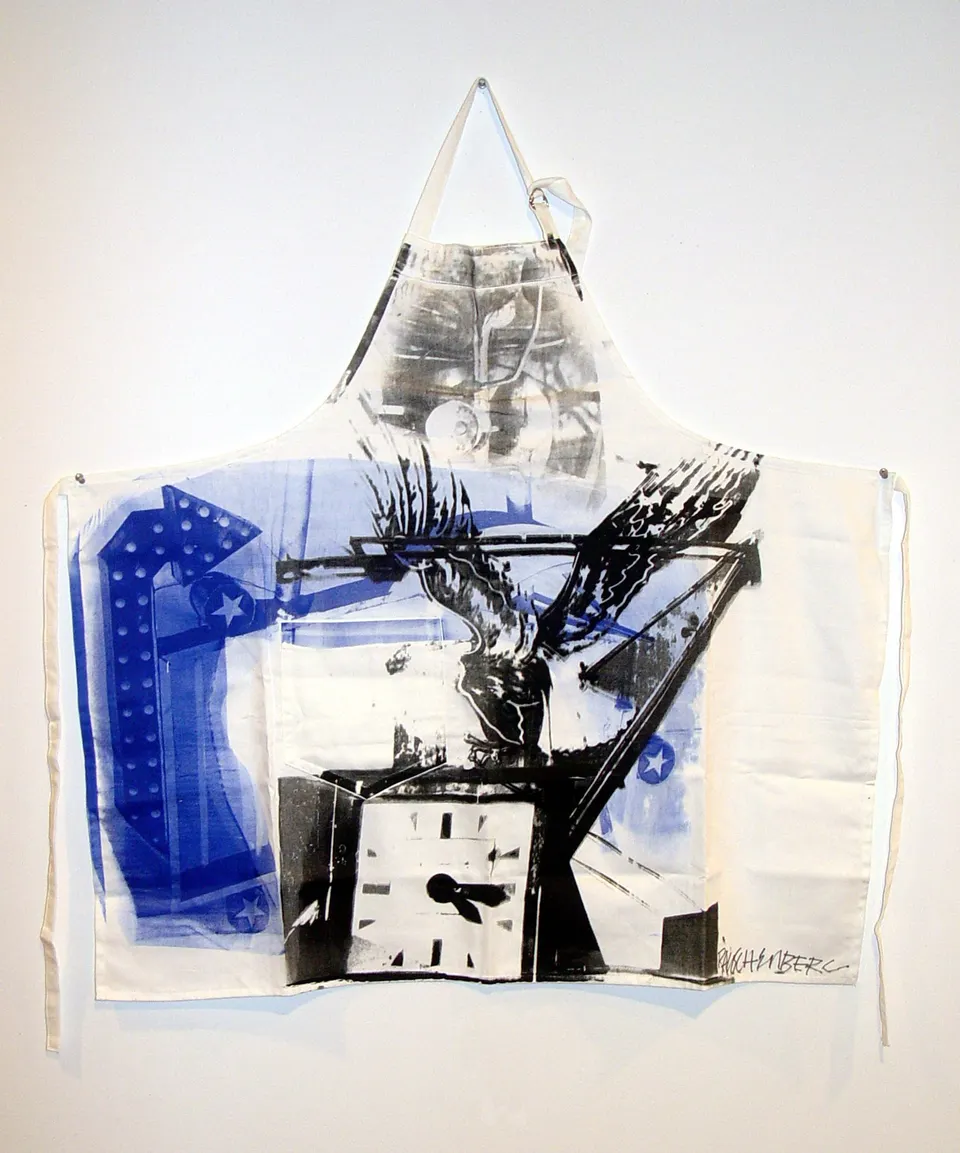 ROBERT RAUSCHENBERG, Untitled [Apron]
