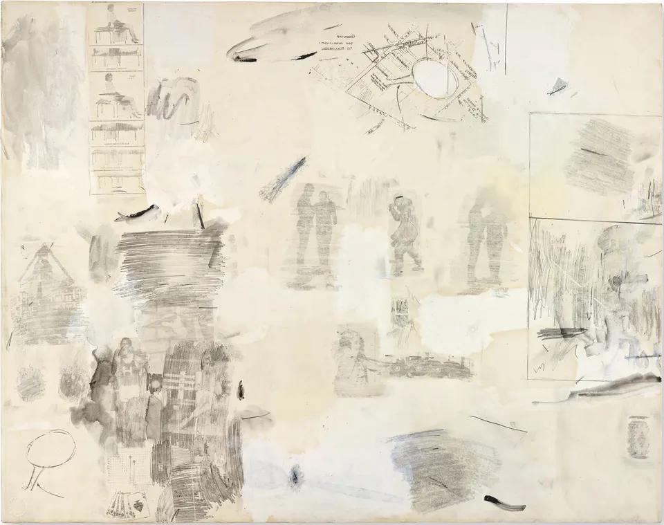 ROBERT RAUSCHENBERG, Complete Relaxation