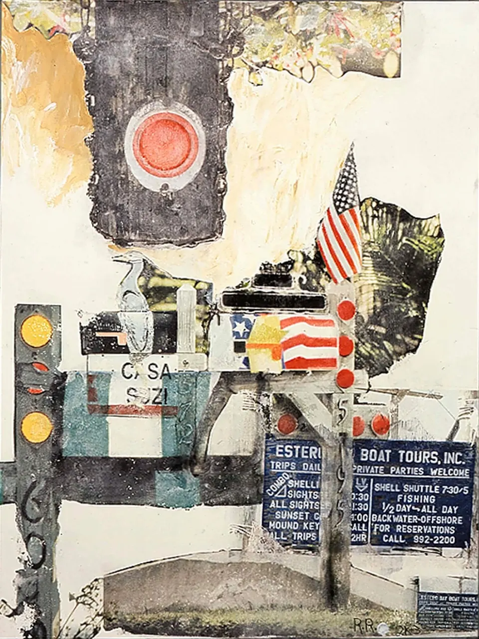 ROBERT RAUSCHENBERG, Captiva Coda