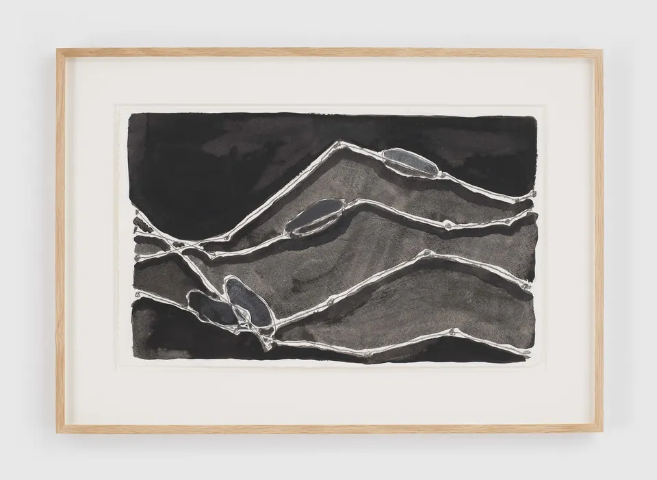 Al Taylor, Wave Theory with Fish Floats (Rough Side)