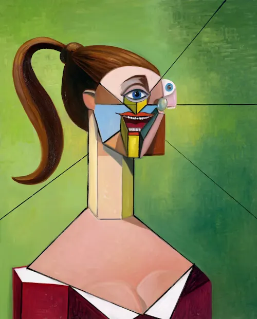 George Condo, Linear Composition