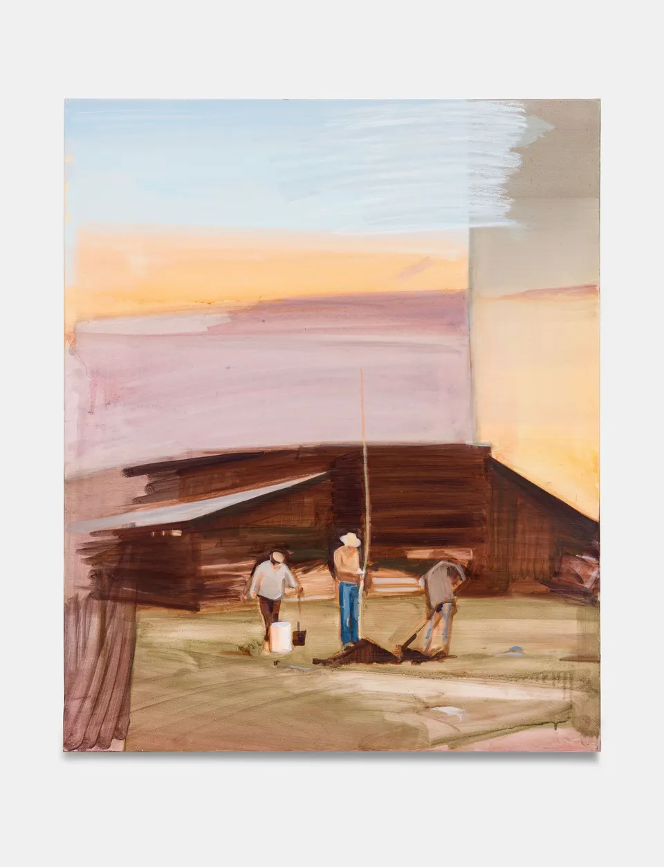Christiane Pooley, El galpn de fardos (The Bale Barn)