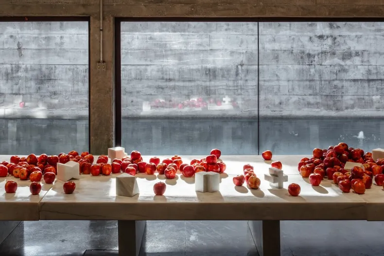 Laura Vinci, Vista da exposição "Fluxos", MuBE