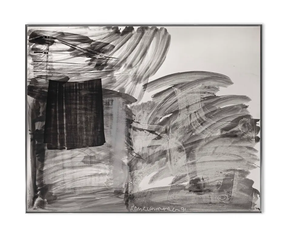 ROBERT RAUSCHENBERG, Monday (Night Shade)