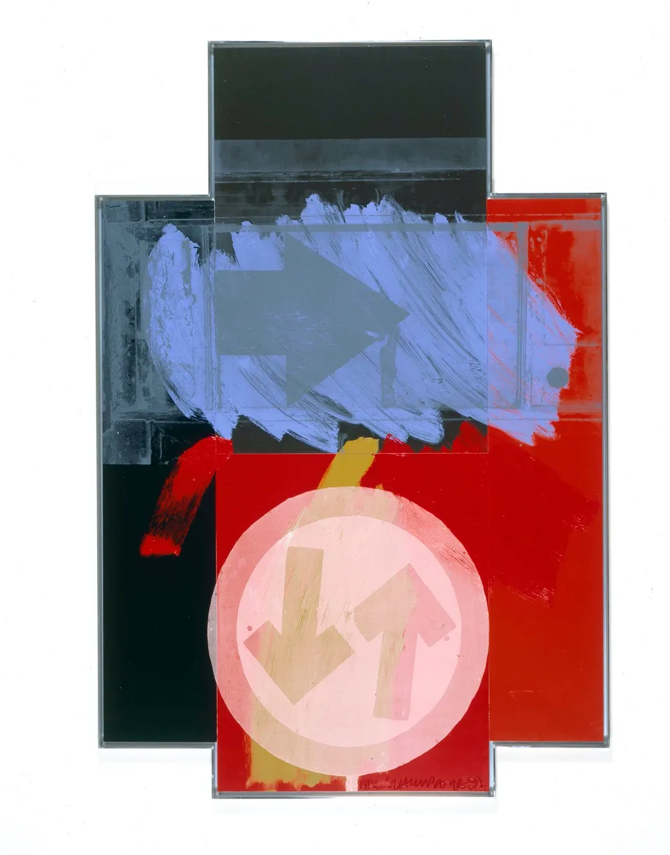 ROBERT RAUSCHENBERG, Street Archer (Urban Bourbon)