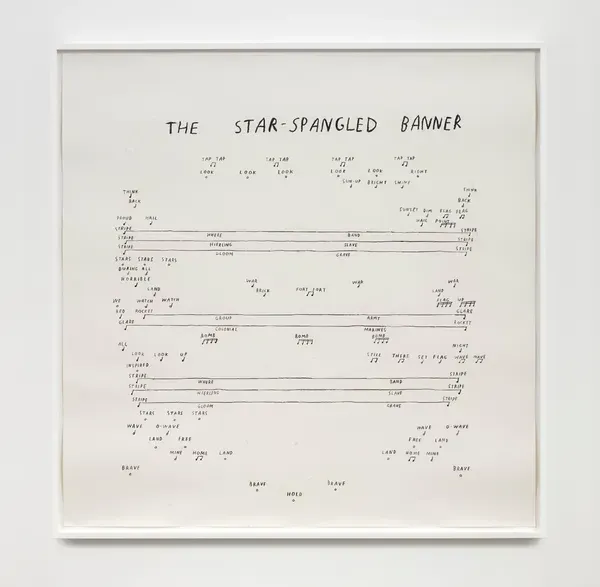 Christine Sun Kim, The Star-Spangled Banner (Third Verse)