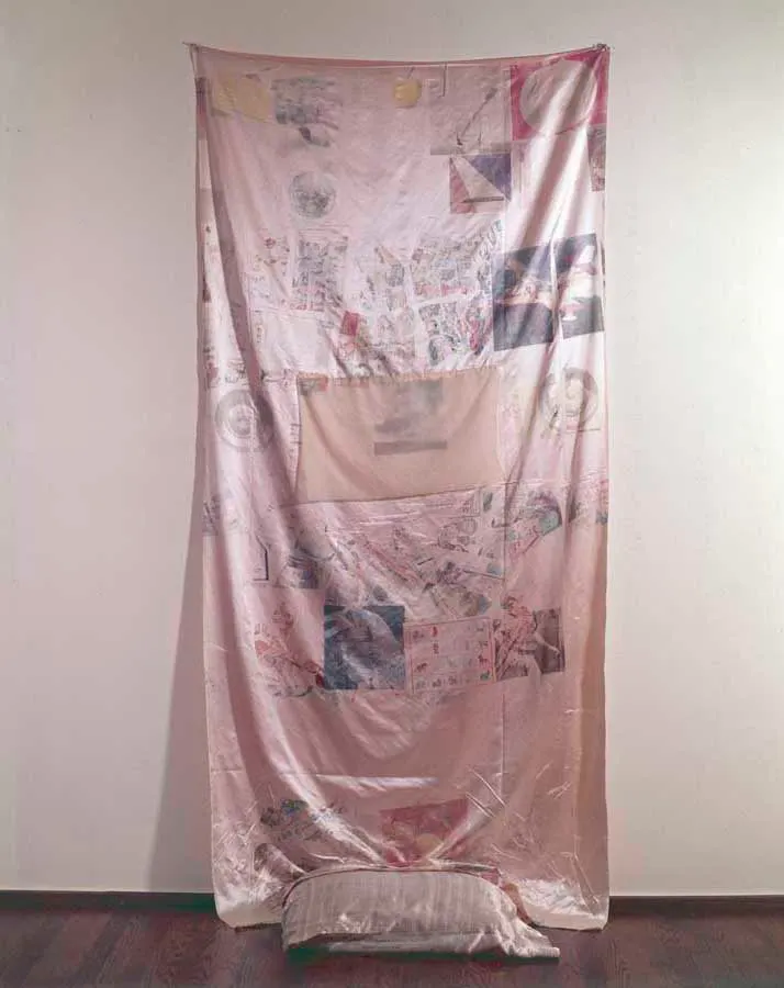 ROBERT RAUSCHENBERG, Gush (Hoarfrost)