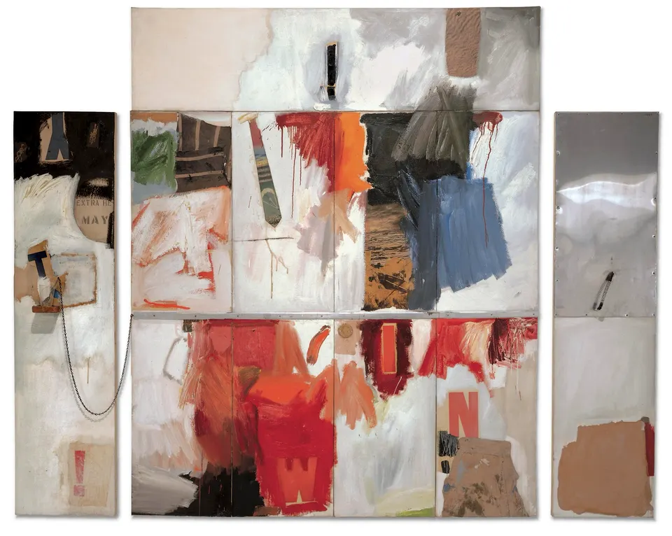 ROBERT RAUSCHENBERG, Trophy II (for Teeny and Marcel Duchamp)