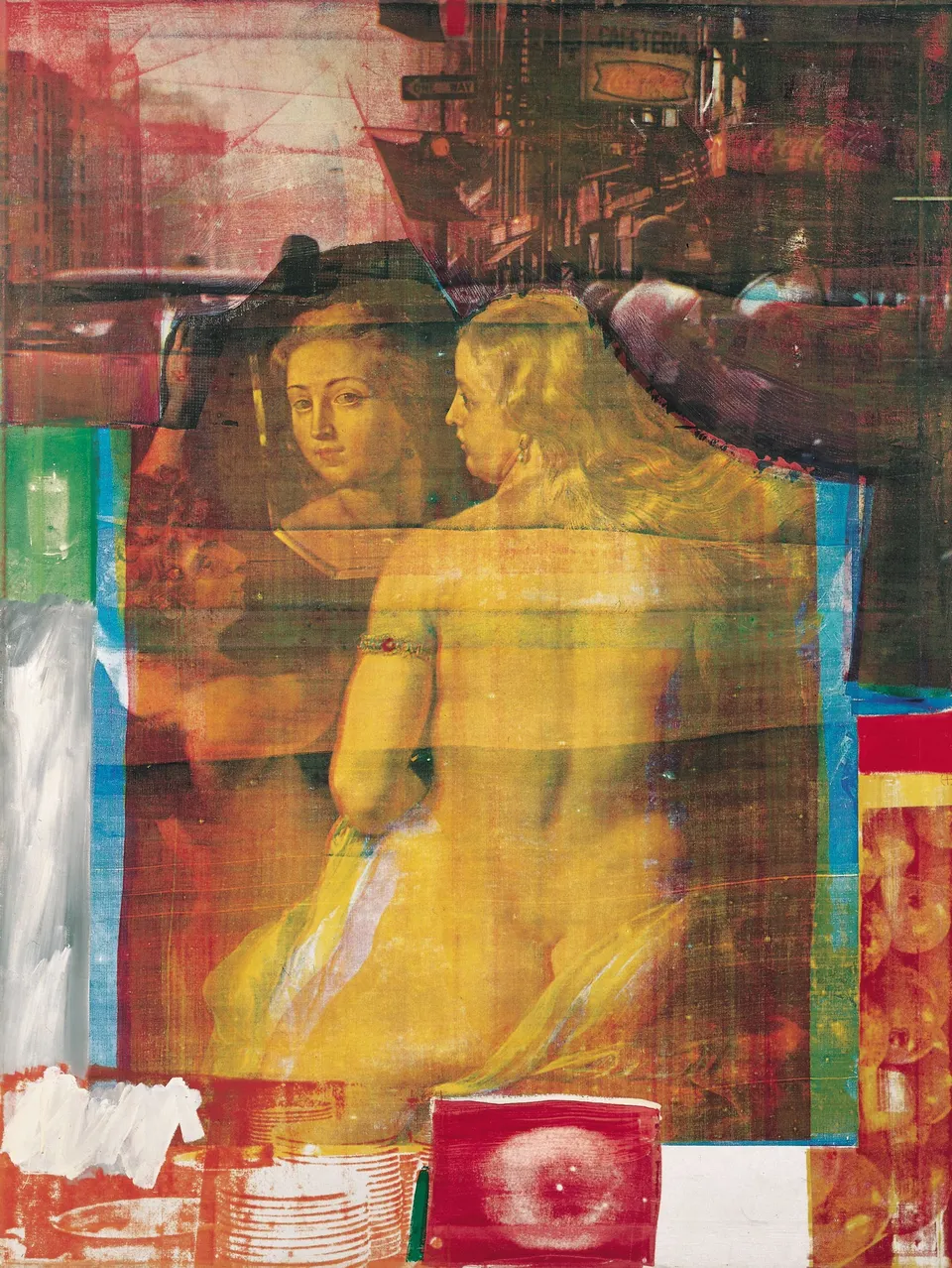 ROBERT RAUSCHENBERG, Persimmon