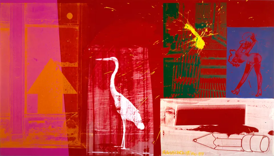 ROBERT RAUSCHENBERG, Untitled (Urban Bourbon)