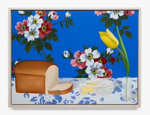 Alec Egan, Bread, Cheese, and Yellow Tulip